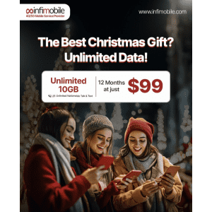 A Christmas Deal You Can't Miss — 12 Months for $99!: 10GB for 12 months for $99