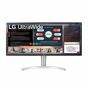 LG 34WN650-W 34-Inch 21:9 UltraWide Full HD (2560 x 1080) IPS Display with VESA DisplayHDR 400 and for $250