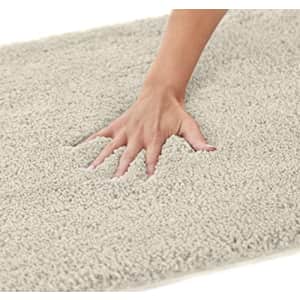 Gorilla Grip Premium Luxury Bath Rug, Absorbent, Soft, Thick Shag, Bathroom Mat Rugs, Machine Wash, for $15 Gorilla Grip Premium Luxury Bath Rug, Absorbent, Soft, Thick Shag, Bathroom Mat Rugs, Machine Wash, for $15