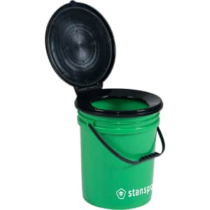 Stansport Bucket-Style Portable Toilet for $40