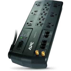 APC Surge Protector w/ Phone, Network Ethernet, and Coaxial Protection for $29