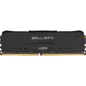 Crucial Ballistix 16GB (8GBx2) DDR4 3600MHz Desktop Gaming Memory Kit for $70