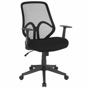 Flash Furniture Salerno Series High Back Black Mesh Office Chair with Arms for $147