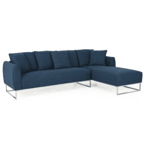 Noble House Trave 76" Square Arm 2-Piece Sectional Sofa for $268
