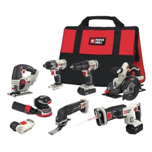 Porter-Cable 20V 8-Tool Combo Kit for $279 Porter-Cable 20V 8-Tool Combo Kit for $279