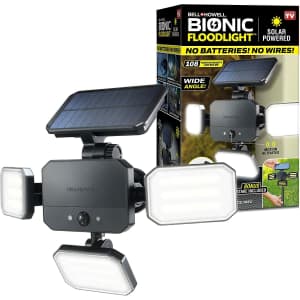 Bell + Howell Bionic Solar Motion-Sensing LED Floodlight for $25