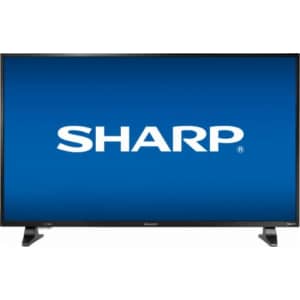 Sharp LC-43LB601U 43" 60Hz 1080p Smart Roku LED HDTV for $230