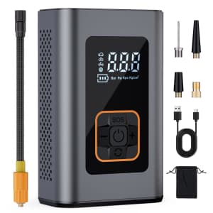 180-PSI Smart Portable Tire Inflator for $20