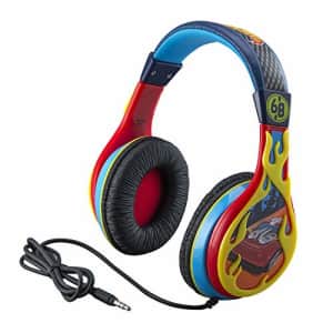 eKids Hot Wheels Headphones, Adjustable Headband, Stereo Sound, 3.5Mm Jack, Wired Headphones for for $38