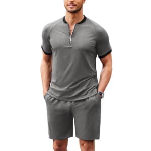Coofandy Men's 2-Piece Outfit From $14 w/ Prime