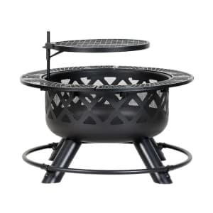 Heatmaxx 32.5" Steel Wood-Burning Fire Pit for $149