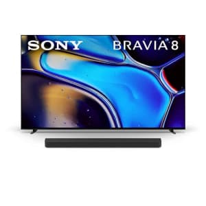 Sony 55 Inch OLED 4K Ultra HD TV BRAVIA 8 Smart Google TV with Dolby Vision HDR and Exclusive for $2,196