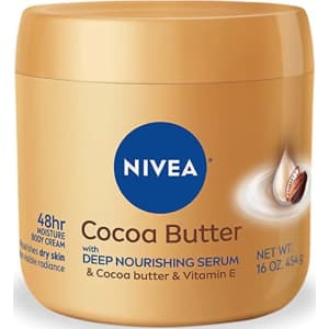 Nivea 16-oz. Cocoa Butter Body Cream for $4.78 w/ Sub & Save Nivea 16-oz. Cocoa Butter Body Cream for $4.78 w/ Sub & Save