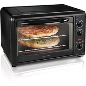 Hamilton Beach Counter Top Oven with Convection & Rotisserie Extra Large Capacity - 31101 for $130