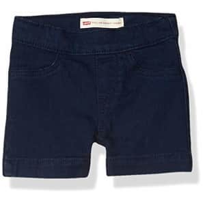 Levi's Girls' Pull On Shorty Shorts, New Rinse, 5 for $15