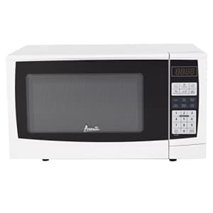 Avanti MT9K0W Microwave Oven 900-Watts Compact with 6 Pre Cooking Settings, Speed Defrost, for $80