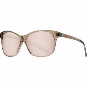Costa Del Mar Costa Sarasota 580G Polarized Sunglasses - Women's (Shiny Taupe Crystal Frame/Copper Silver Mirror) for $249