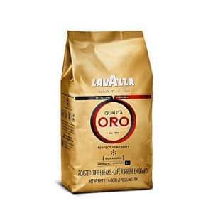 Lavazza Qualit Oro Whole Bean Blend, Medium Roast, 2.2 Pound (Pack of 1) for $35