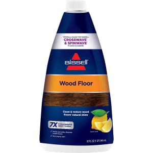 Bissell Wood Floor Cleaning Formula 32-oz. Bottle for $10