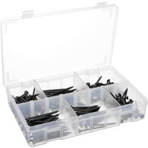 Amazon Basics 220pc Drywall Screw Assortment Kit for $6.36 w/ Prime