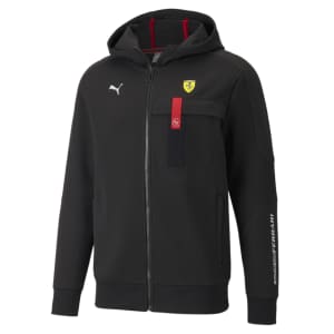 PUMA Men's Scuderia Ferrari Race Hooded Sweat Jacket for $42