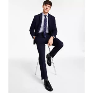 Kenneth Cole Reaction Men's Slim-Fit Ready Flex Stretch Fall Suit for $80