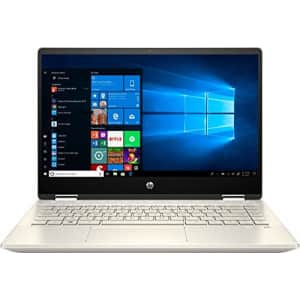 2020 HP Pavilion x360 2-in-1 Laptop Computer/ 14" Full HD Touchscreen/ 10th Gen Intel Core for $399
