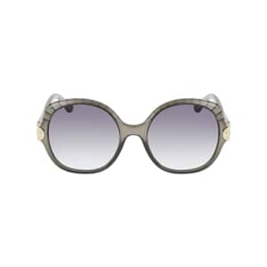 Chloe Chlo Sunglasses Womens Round Dark Grey Grey CE749S-036 for $56