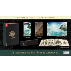The Legend of Zelda: Tears of the Kingdom Collector's Edition for Nintendo Switch for $130