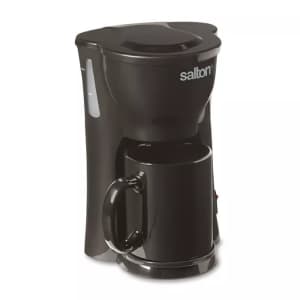 Salton 1-Cup Coffee Maker for $22
