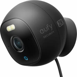 Eufy Security Outdoor Cam Pro Wired 2K Spotlight Camera for $45