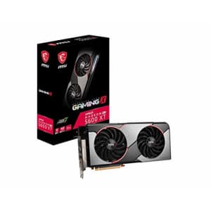 MSI Gaming Radeon RX 5600 XT Boost Clock: 1620 MHz 192-bit 6GB GDDR6 DP/HDMI Dual Torx 3.0 Fans RGB for $300 MSI Gaming Radeon RX 5600 XT Boost Clock: 1620 MHz 192-bit 6GB GDDR6 DP/HDMI Dual Torx 3.0 Fans RGB for $300
