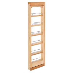 Rev-A-Shelf Pull-Out Wall Filler Cabinet Wooden Organizer for $109