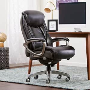 Serta Executive Office Smart Layers Technology, Leather and Mesh Ergonomic Computer Chair with for $301