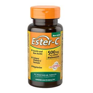American Health Ester-C 500 mg with Citrus Bioflavonoids Veg. Tablets 90 for $10