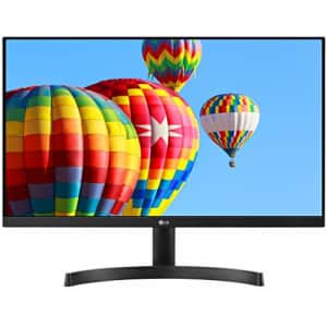 Monitor LG 24MK600M-B 23,8" Full HD IPS Black for $126