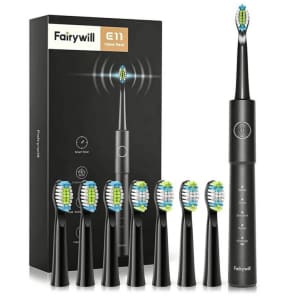 Fairywill E11 Sonic Electric Toothbrush for $20