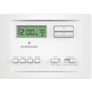 Emerson Single Stage 5-2 Programmable Thermostat for $20 Emerson Single Stage 5-2 Programmable Thermostat for $20