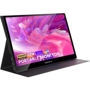HelloPro 15.6" FHD Portable Monitor for $90