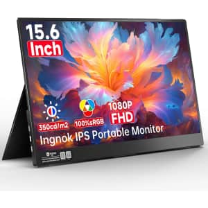 15.6" 1080p IPS LED Portable Monitor for $100
