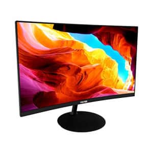 Viotek NBV24CB 24-Inch Curved Monitor | 75Hz FHD 1080p Desktop Monitor for Office, Home or Business for $100