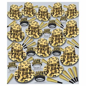 Beistle Gem Star Deluxe Assortment for 100 People New Years Eve Party Supplies Photo Booth Props for $174