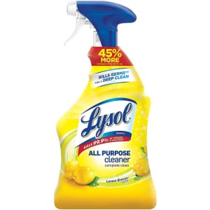 Lysol All-Purpose Cleaner 32-oz. Spray Bottle for $4