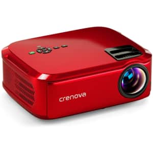 Crenova 1080p LED Video Projector for $80
