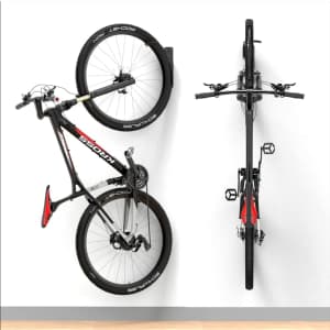 Swivel Bike Rack Garage Wall Mount 2-Pack for $16