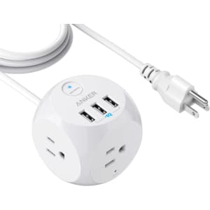 Anker PowerPort Cube 5-Foot Power Strip for $17