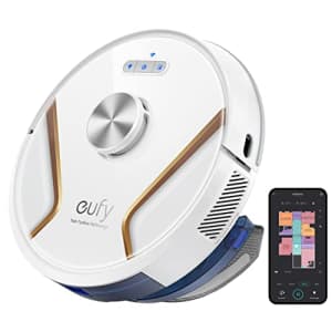 eufy RoboVac X8 Hybrid, Robot Vacuum and Mop Cleaner with iPath Laser Navigation, Twin-Turbine for $550