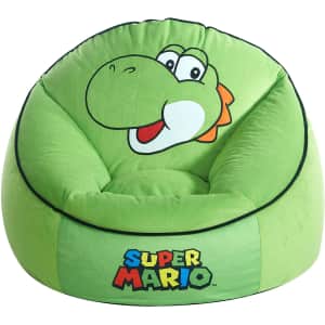 Idea Nuova Nintendo Super Mario Yoshi Bean Bag Chair for $105