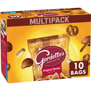 Gardetto's Snack Mix 10-Pack. Clip the on-page coupon to get this price.