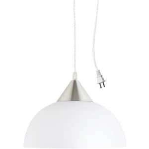 Newhouse Lighting 11" Plug-In Hanging Pendant Light for $25